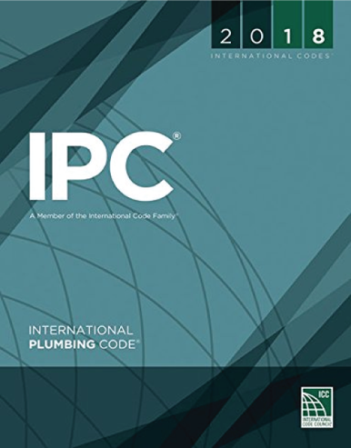 2018 International Plumbing Code International Code Council Series 1st Edition