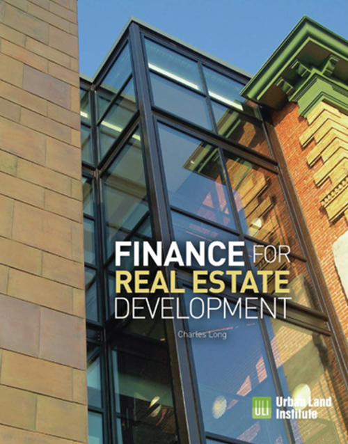 Finance for Real Estate Development book cover: ISBN 9780874204308