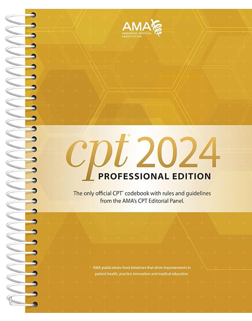 CPT Professional 2024 1st Edition Book Cover 9781640162846